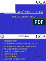 Clasificación de Suelos