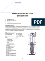 Manual Esclerometro HT 225a