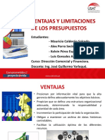 Ventajas y Limitaciones de Los Presupuesto