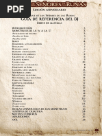 El Auge de Los Señores de Las Runas Guía de Referencia Del DJ