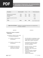 Techniques D'expression, de Communication