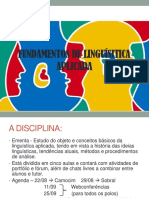 Fundamentos de Linguísitica Aplicada