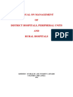 Manual of Management DH, PU and RH