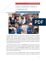 Ayllupi Sumac Kawsay Vivir A Gusto en Comunidad-Jvr PDF