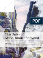 The Unity of Mind, Brain, and World - Current Perspectives On A Science of Consciousness-Cambridge University Press (2013)