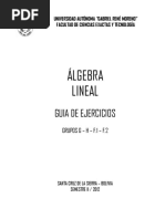 Practicos y Examenes AlgebraI