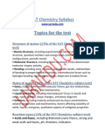 SAT Chemistry Syllabus Larnedu PDF