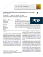 Essential Oil Composition and Antimicrobial Interactions of Understudied Tea Tree Species