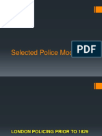 Selected Police Models