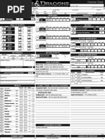STR CON DEX INT WIS CHA: Initiative Initiative Defenses AC Movement Speed