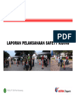 Laporan Pelaksanaan Safety Riding