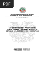 Ley de Pensiones y Prestaciones Del Estado de San Luis Potosí