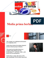 Strategic Planning of Media Prima Berhad