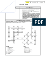 Lesson Plan: Business/Materials Lesson Objectives