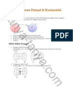 Rangkuman Fungsi & Komposisi PDF