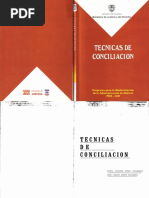 Tecnicas de Conciliacion PDF