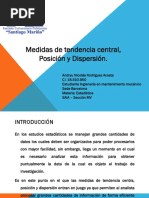 Medidas de Tendencia Central, Posición y Dispersión