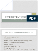 Case Presentation