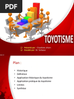 Présentation Toyotisme