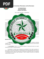 Electrical Conductivity of Electrolytes and Non - Intro en Abstract