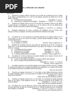 Ejercicios Reflexion y Refraccion Con Solucion PDF