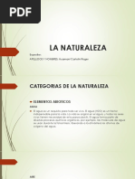 LA NATURALEZA Diapositivas