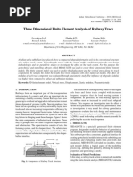 3D FEA of Railway Track-IIT Delhi