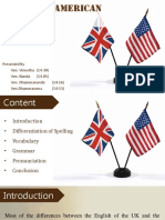 British & American English