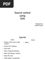 Source Control Using SVN: Prepared by Ashraf Fouad