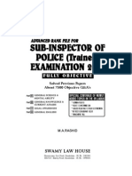 Advanced Rank File For Sub Inspector Exam Kerala PSC by M.a.rashid