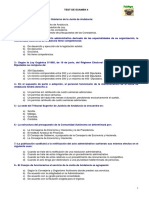 Auxiliar Administrativo Junta Andalucia Test Examen 4 PDF