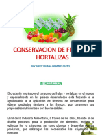 Conservacion de Frutas y Hortalizas