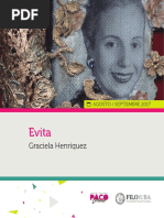 Catálogo - Evita, de Graciela Henríquez