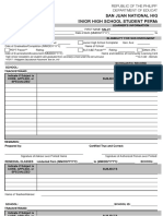 Form 137-SHS 2016