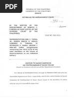 Motion To Quash Subpoena de Lima (Copy)