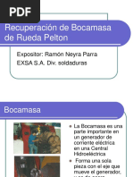 Recuperación de Bocamasa de Rueda Pelton