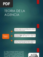 Teoria de La Agencia