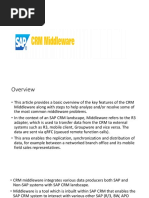 SAP CRM Middleware