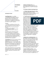 Land Titles and Deeds Notes