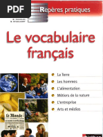 Repères Pratiques. Le Vocabulaire Français.