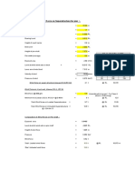 Computation of Wind Force On Superstructure For Pier:-: Ref. Cl. 212.3 IRC: 6-1966 H V (KM/HR) P (KG/M)