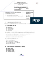 Eval - Libro - Marisol en Apuros - 5°a-B-C