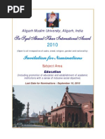 Sir Syed Ahmad Khan International Award 2010