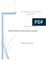 Informe Mecanismos-Engranajes