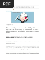 Código de Ética Del Ingeniero Civil