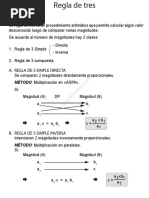 5 - Regla de Tres PDF