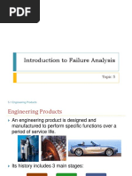 EGF305 Topic 5-Intro To Failure Analysis PDF