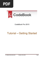 CodeBook Tutorial