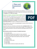 Place and Liveability Assessment