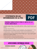 EXPOSICIÓN Fitoterapia en Las Enfermedades de La Piel